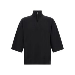 Thom Krom Black Cotton Men's Sweatshirt